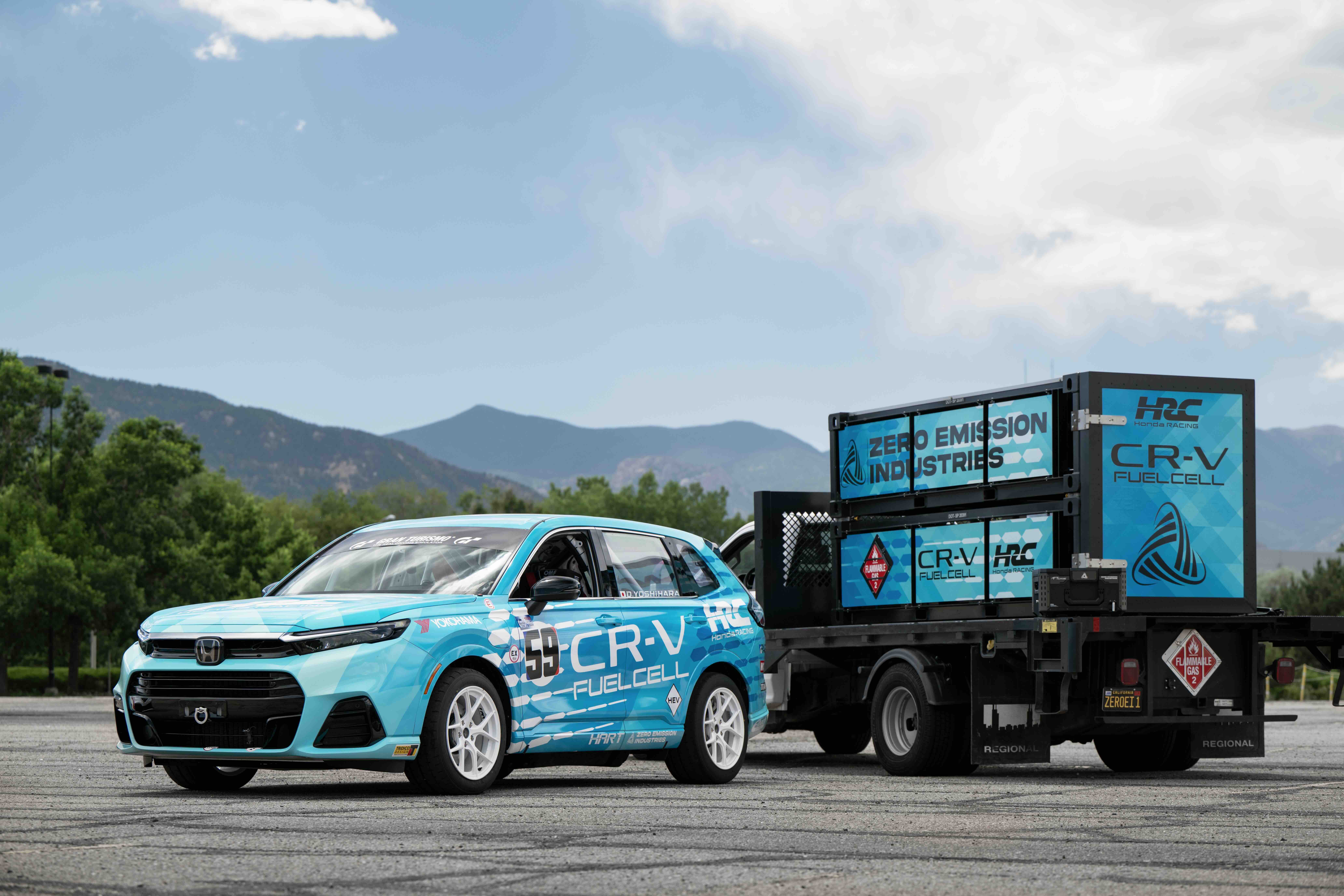 Zero Emission Industries' Portable FTcase Fuels Honda Racing's